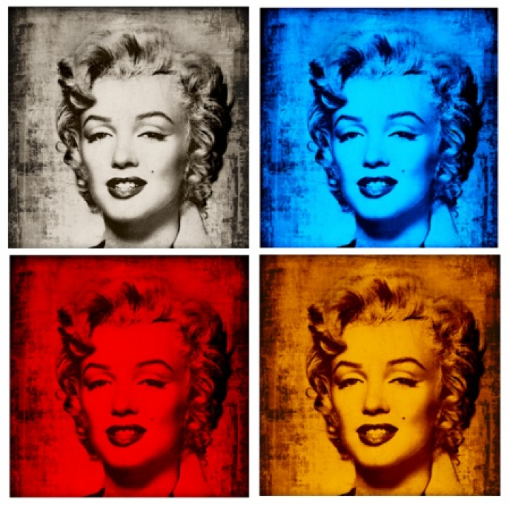Hommage á Marilyn i gruppen Konstgalleri / Teman / Pop Art hos NOA Gallery (100038_7583)