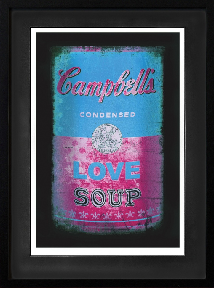 Love soup (Light blue/pink) i gruppen Konstgalleri / Presenter / Presenttips hos NOA Gallery (100038_847)