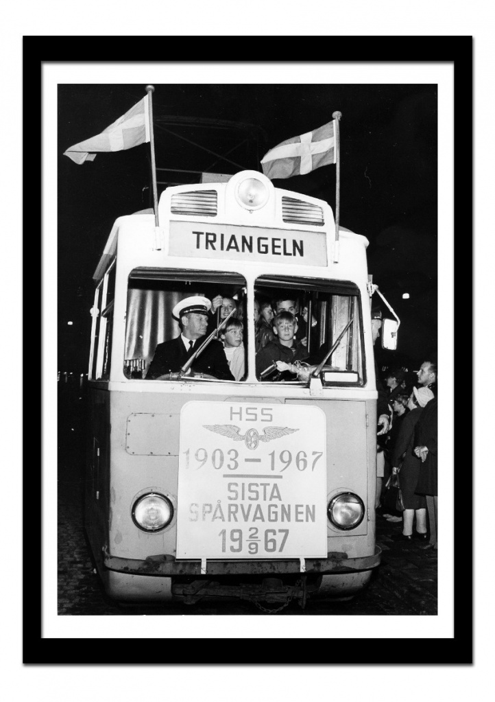 Sista spårvagnsresan i Helsingborg i gruppen Konstgalleri / Fotografier / Bilder i Syd hos NOA Gallery (100053_378)