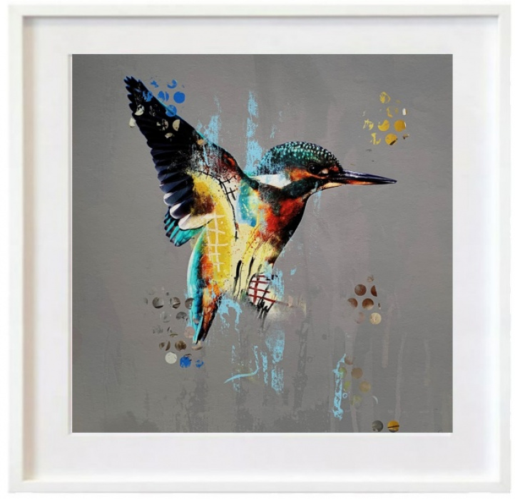 Kingfisher i gruppen Konstgalleri / Teman / Från seriernas väld hos NOA Gallery (100064_3820)