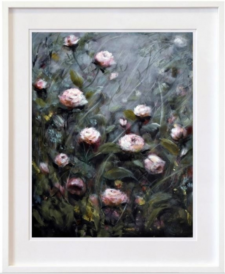 Wild roses i gruppen Konstgalleri / Djur & natur / Blomstermotiv hos NOA Gallery (100076_2324)