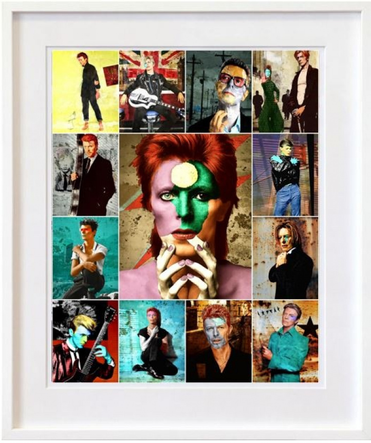 David Bowie - 12+1 i gruppen Konstgalleri / Presenter / Fars dag hos NOA Gallery (100084_2159)