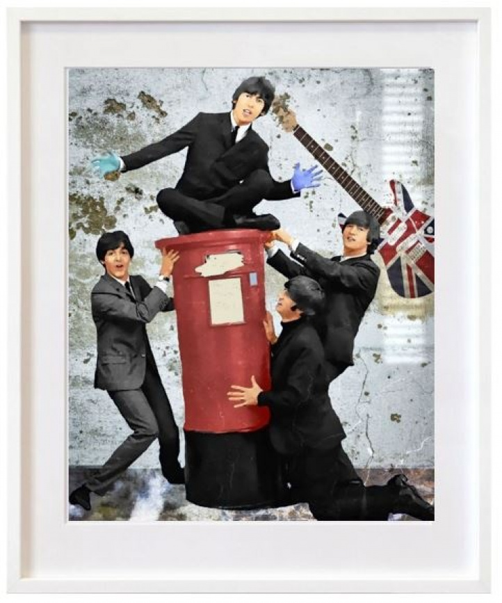 The Beatles, Mr Postman i gruppen Konstgalleri / Teman / Fantasi möter nostalgi hos NOA Gallery (100084_714)