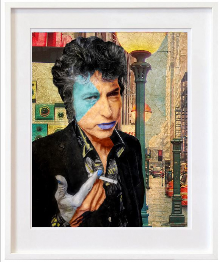 Bob Dylan #12 i gruppen Konstgalleri / Teman / Pop Art hos NOA Gallery (100084_bobdylan12)