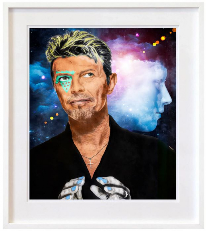 Bowie - Loving The Alien i gruppen Konstgalleri / Teman / Pop Art hos NOA Gallery (100084_bowielovingthealie)