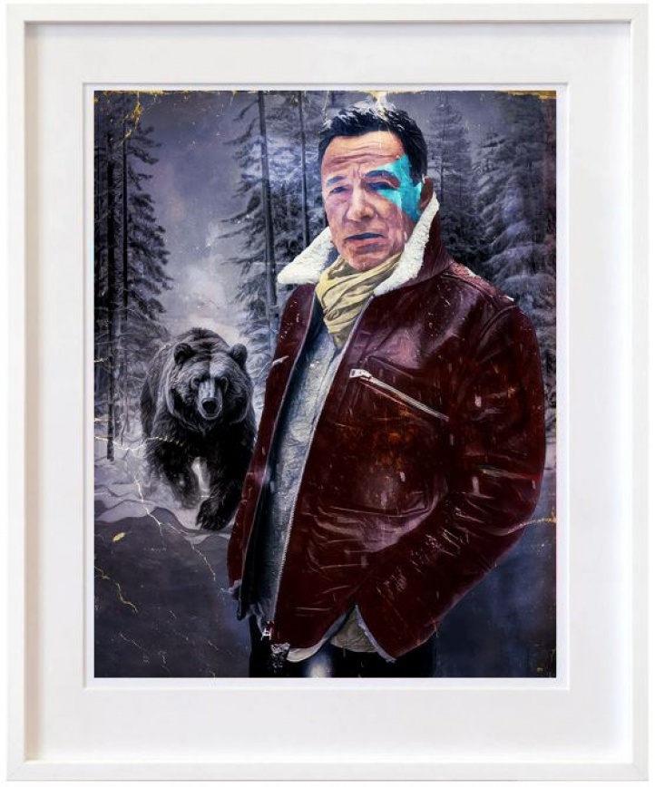 Bruce Springsteen - American land i gruppen Konstgalleri / Teman / Pop Art hos NOA Gallery (100084_brucespringsteenam)