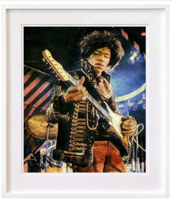 Jimi Hendrix - Daydreaming i gruppen Konstgalleri / Teman / Pop Art hos NOA Gallery (100084_jimihenrixdaydream)