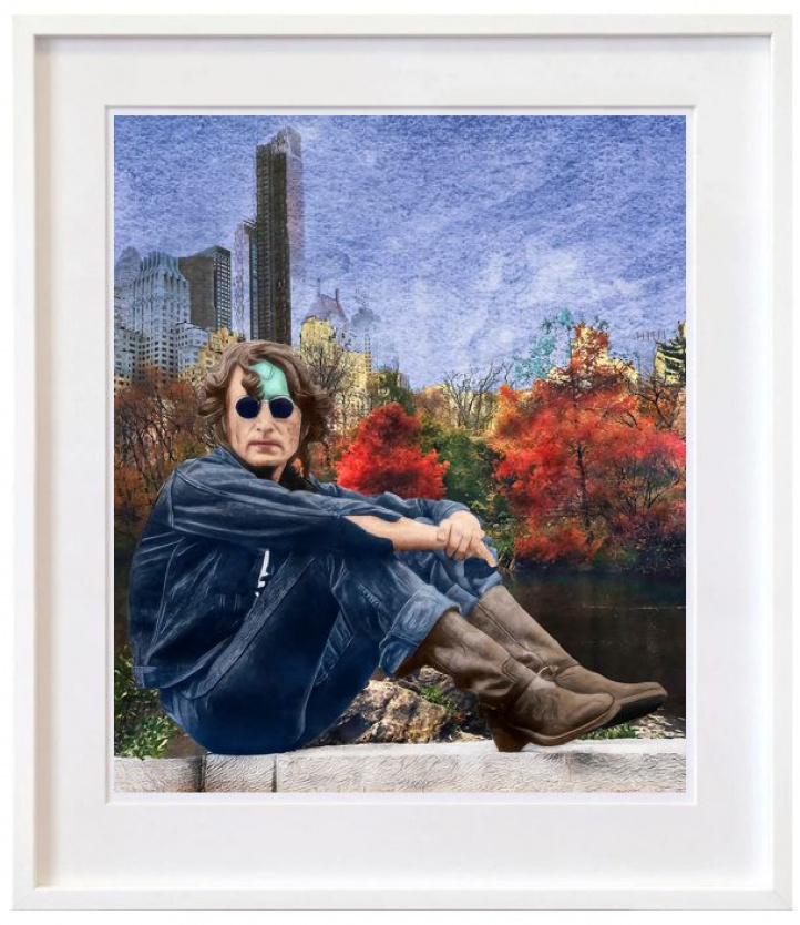 John Lennon - Central Park i gruppen Konstgalleri / Teman / Pop Art hos NOA Gallery (100084_johnlennoncentralp)