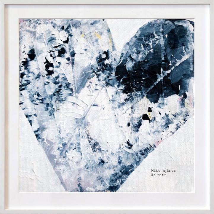 Mitt hjärta är ditt i gruppen Konstgalleri / Presenter / Alla hjärtans dag hos NOA Gallery (100113_1097)