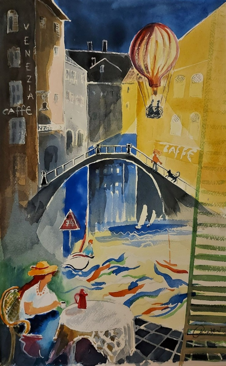 Drömmen om Venedig i gruppen Konstgalleri / Nyheter hos NOA Gallery (100114_3420)