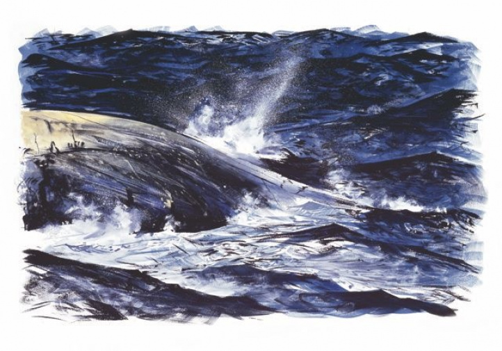 Wave One i gruppen Konstgalleri / Inred med Konst / Stora tavlor hos NOA Gallery (100120_1843)