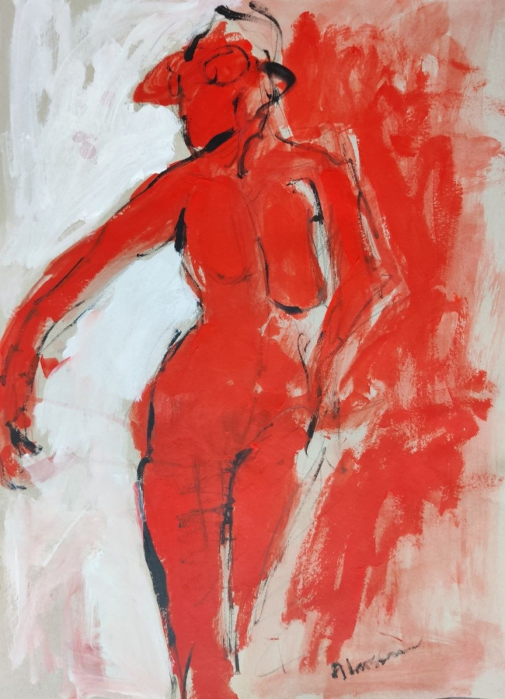 Her red obsession I i gruppen Konstgalleri / Teman / Starka kvinnor hos NOA Gallery (100176_2810)
