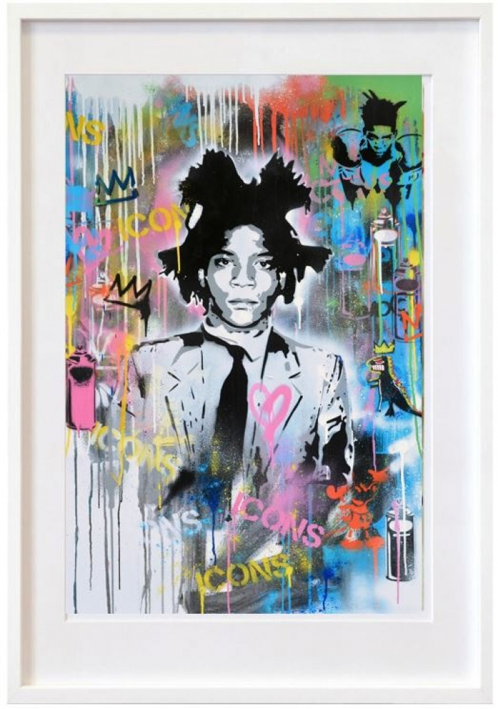 Basquiat i gruppen Konstgalleri / Teman / Pop Art hos NOA Gallery (100196_2415)