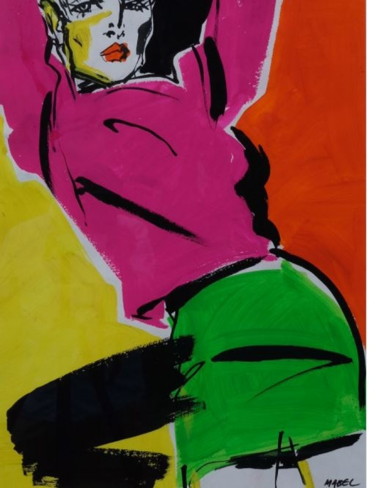 Color for me i gruppen Konstgalleri / Teman / Starka kvinnor hos NOA Gallery (200210_2561)