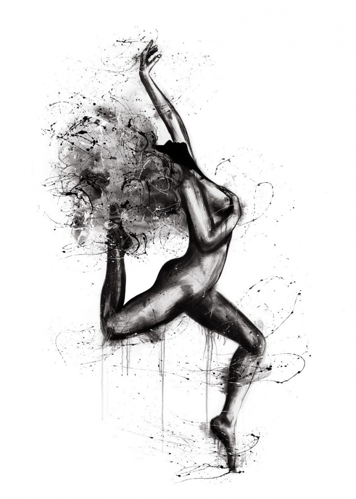 Lady dancer i gruppen Konstgalleri / Teman / Fine Art hos NOA Gallery (200242_3470)