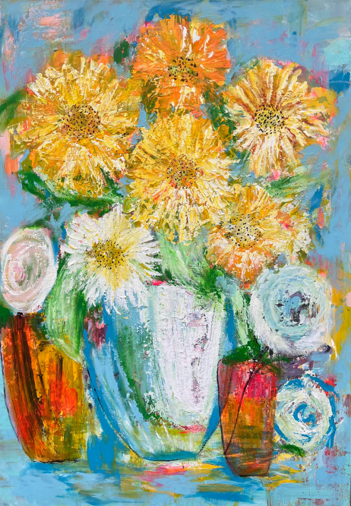Sunflower i gruppen Alla konstverk / Abstrakt hos NOA Gallery (200255_3732M)
