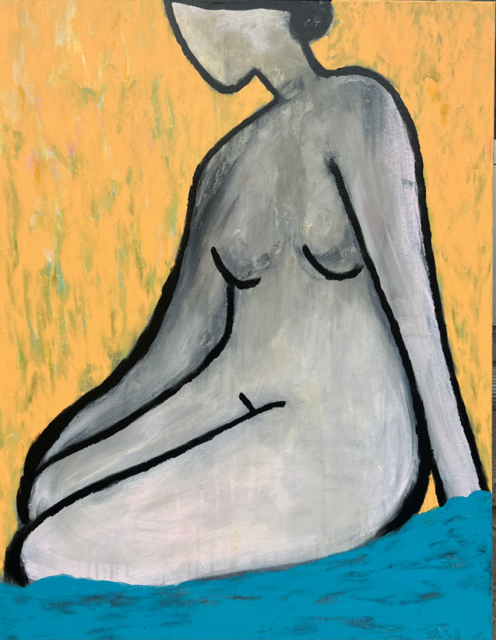 Nude i gruppen Alla konstverk / Akryl hos NOA Gallery (200255_3732R)