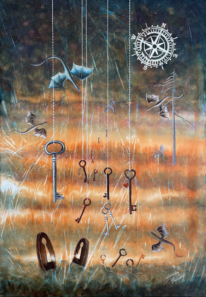 Livets nycklar i gruppen Alla konstverk hos NOA Gallery (200335_77135)